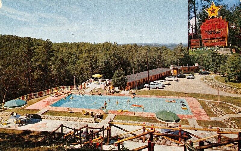 North Star Resort & Campground (North Star Motel) - Old Postcard